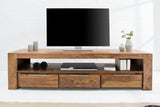 TV-Board MAKASSAR 170cm 3 Schubladen Sheesham-Holz 