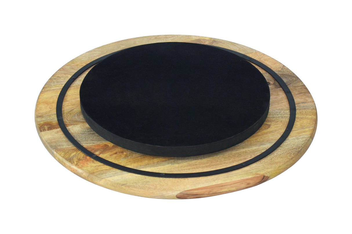 Drehplatte SERVANT 60cm 360° Mangoholz