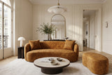 Sofa ELEMENTAL 180cm 2-Sitzer Samt senfgelb