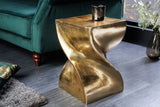 Hocker TWIST 45cm gold