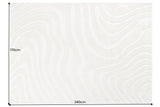 Teppich Wave 170x240cm cremebeige