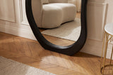 Standspiegel ORGANIC 180cm MDF schwarz