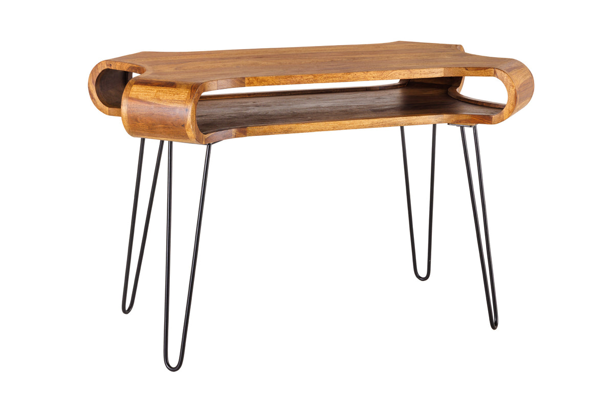 Psací stůl ORGANIC LIVING 120cm sheeshamové dřevo natural