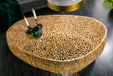 Couchtisch ABSTRACT LEAF 120cm gold