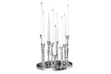 Kerzenständer MODERN BAROCK 9 flammig silber 