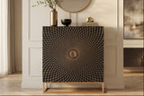 Highboard ILLUSION 120cm mango schwarz