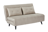 Sleeping chair SMART MULTIFUNCTION 140cm velvet champagne