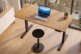 Office desk OAK DESK 120cm height adjustable natural