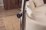 Floor lamp BIG BOW 175-205cm white w/ marble base
