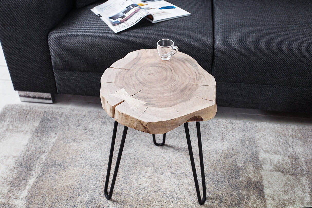 Side table GOA 40cm acacia wood natural