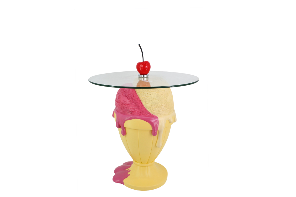 Beistelltisch SWEET SOCIETY Sundae 65 cm pastellgelb