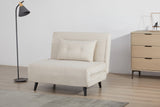 Schlafsessel SMART MULTIFUNCTION 100cm Cord beige