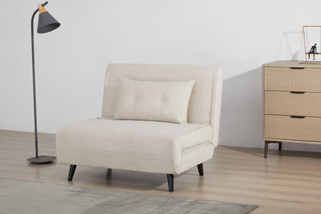 Schlafsessel SMART MULTIFUNCTION 100cm Cord beige
