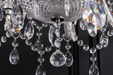 Chandelier DIAMONDS 15-armed clear acrylic