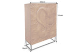 Highboard SNAKE 120cm brown mango wood