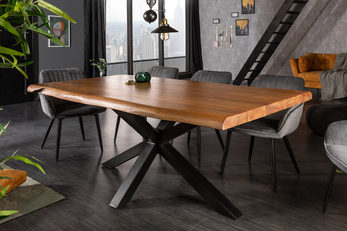 Dining table MAMMUT NATURE 180cm 60mm acacia wood natural