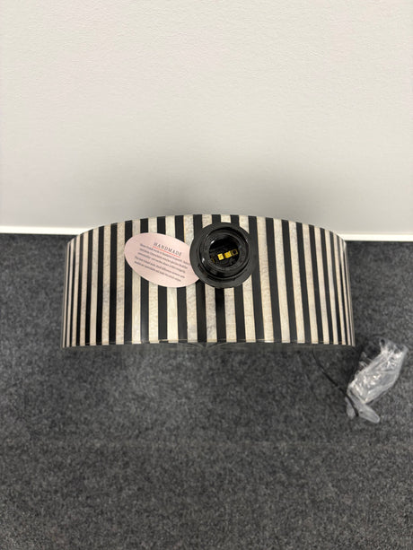 Tischleuchte Bein-Intarsien NATURE 65cm