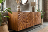 Sideboard SCORPION 180cm 3D mangobraun