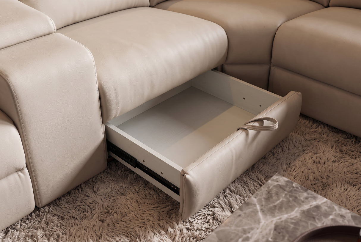 Ecksofa PRIME multifunktional beige