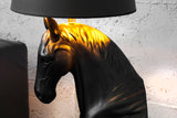 Stehlampe BLACK BEAUTY 130cm schwarzes Pferd