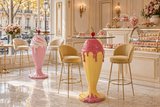 Bistrotisch SWEET SOCIETY Sundae 90cm pastellgelb