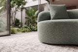 Sofa ATELIER 230cm 3-Sitzer Bouclé Salbei