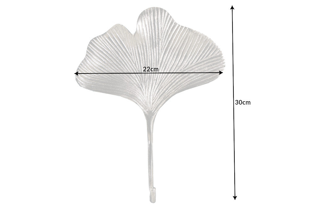 Kleiderhaken GINKGO 3er Set gold