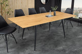 Dining table APARTMENT 120-160cm extendable natural wild oak wood look