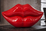 Glamour decoration vase LIP 40cm lips red