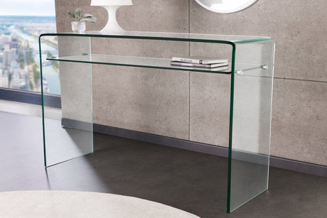 Console FANTOME 100cm 12mm tempered glass