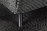 Schlafsessel SMART MULTIFUNCTION 140cm Cord grau