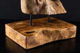 Ornament FLAMME 30-40cm Teakholz