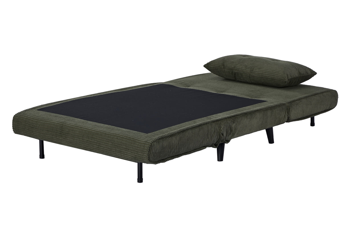 Schlafsessel SMART MULTIFUNCTION 100cm Kordel grün