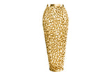 Decoration vase ABSTRACT LEAF 65cm gold