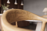 Chair KENNEDY w/ armrests sungkai wood natural