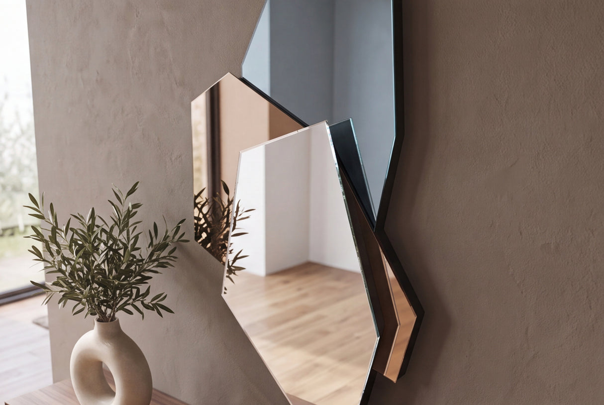 Wandspiegel GEOMETRIC II 125 cm mehrfarbig