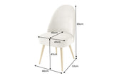 Chair MIA CASA cord beige metal legs champagne gold