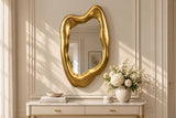 Wandspiegel AURA 90cm gold