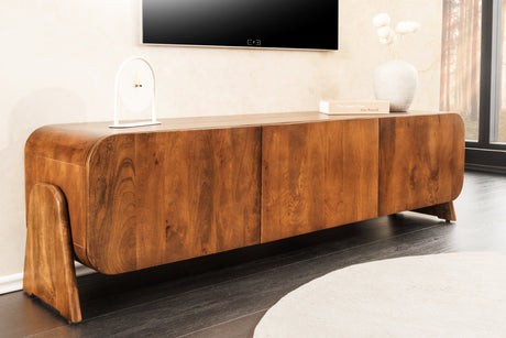 TV-Board BRASIL 160cm Mangoholz braun