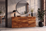 Sideboard RELIEF 160cm sheesham wood