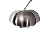 Floor lamp BIG BOW 170-210cm satin chrome w/ marble base