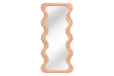 Wall mirror CURVY 160cm apricot