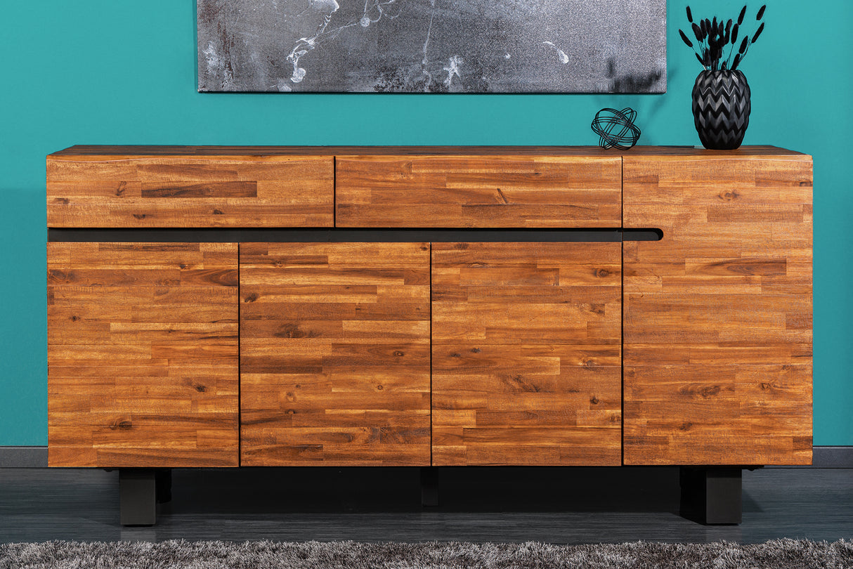 Sideboard GENESIS 170cm acacia wood brown