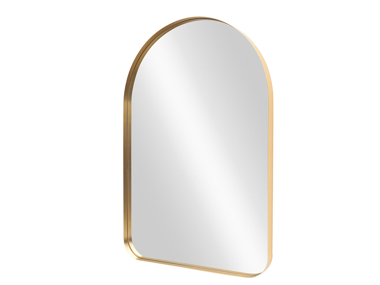 Wall mirror ARCA 90cm aluminium gold