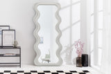Wandspiegel CURVY 160cm weiß