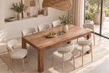 Esstisch MAKASSAR 200cm Sheesham-Holz