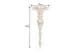 Wandkonsole BAROCK SCALA 80cm gold