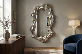 Wall mirror VENETIA 150cm silver