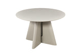 Esstisch ORGANIKO 120cm rund greige beige