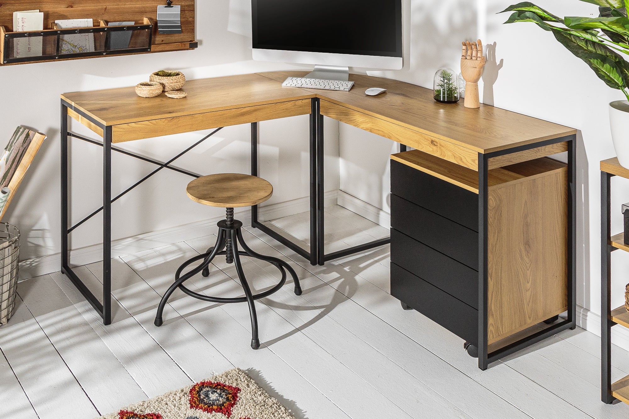 Ferrera corner desk discount